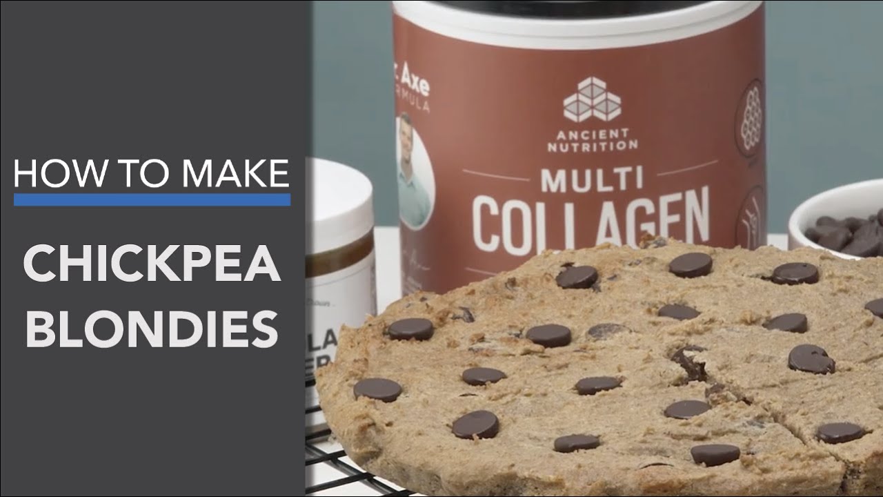 Healthy Blondie Recipe (Made from Chickpeas!) (Instance 1) — Instance — Interactive video experience