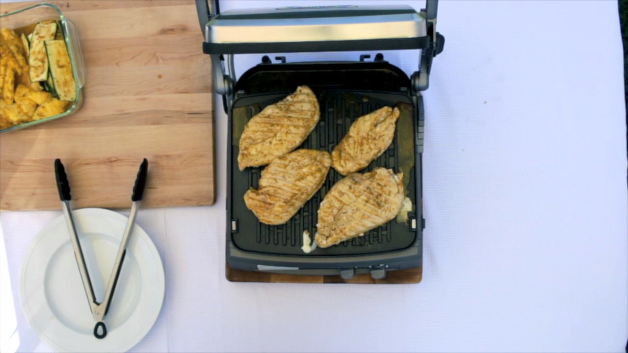 Chili Lime Chicken with Grilled Pineapple and Zucchini (GR-150) (Instance 1) — Instance — Interactive video experience