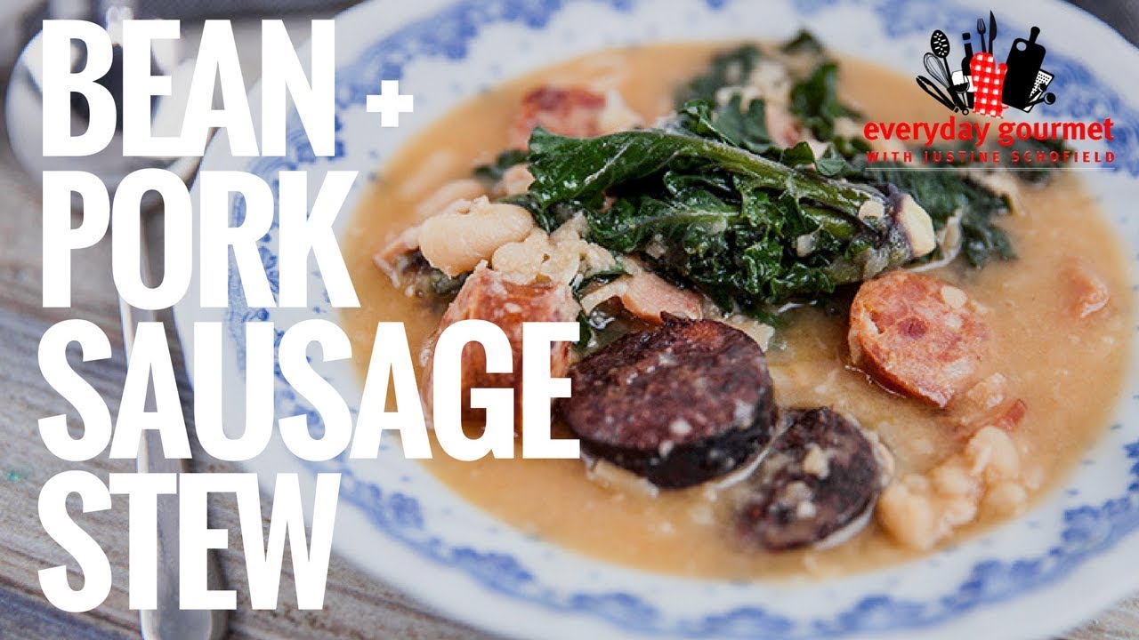 Bean and Pork Sausage Stew | Everyday Gourmet S8 E40 (Product Master 1) — Instance — Interactive video experience