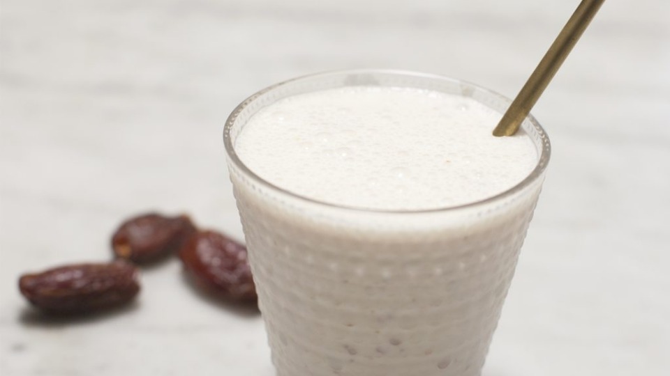 Salted Caramel Date Shake Recipe | goop — Interactive video experience