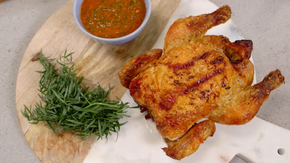 Roast Chicken with Bois Boudran | Everyday Gourmet S5 E28 (Instance 1) — Instance — Interactive video experience