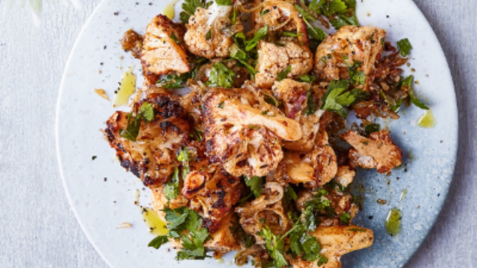 Roast Cauliflower with Lime and Shallot Dressing (Product Master) — Instance — Interactive video experience
