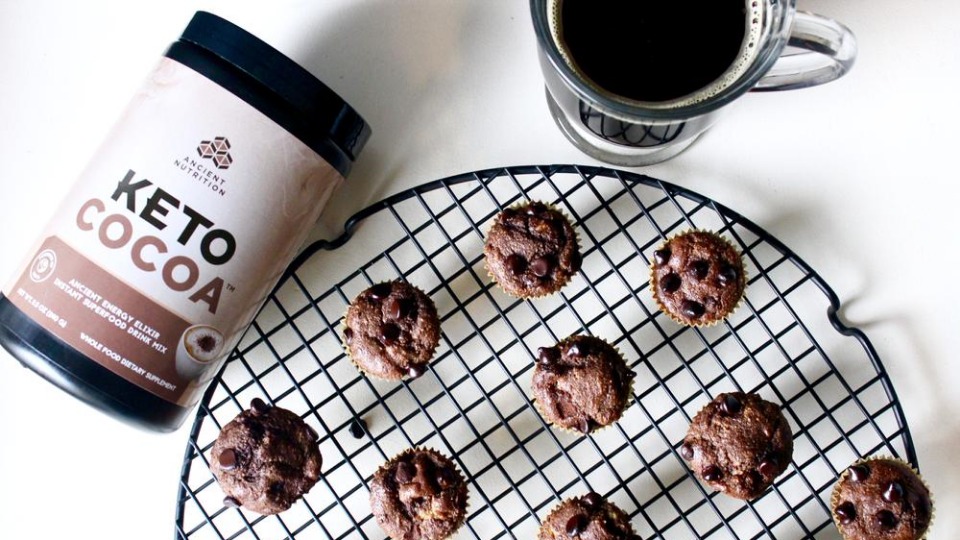 Grain-Free Chocolate Banana Mini Muffins (Product Master) — Instance — Interactive video experience