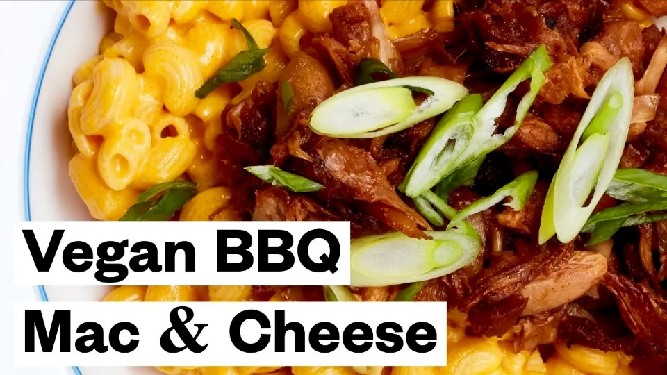Vegan BBQ Jackfruit Mac & Cheez Recipe (Product Master) — Instance — Interactive video experience