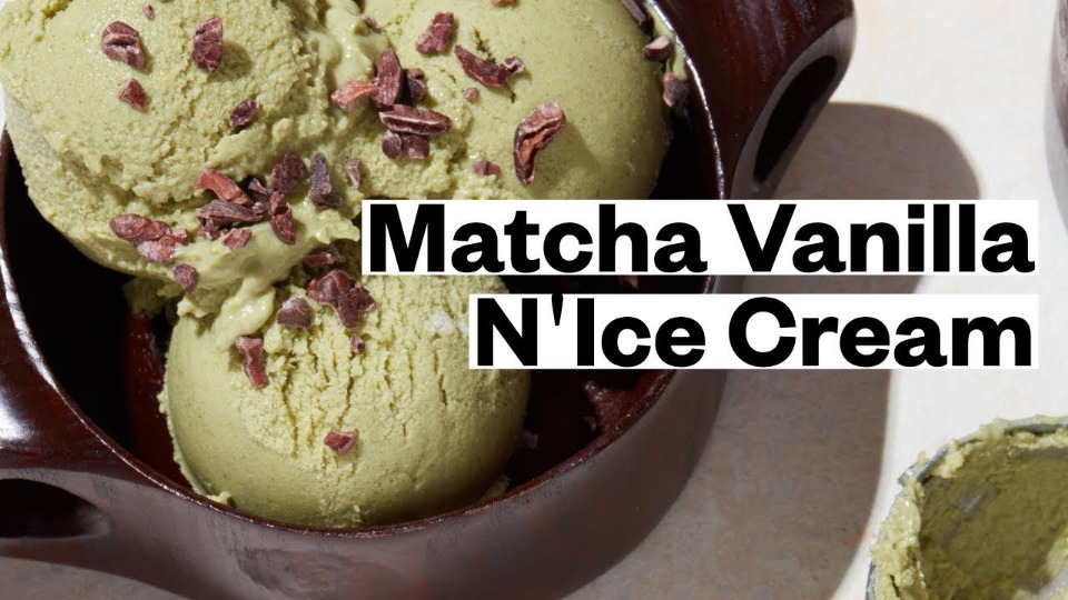 DAIRY-FREE Matcha N’Ice Cream Recipe (Product) — Instance — Interactive video experience