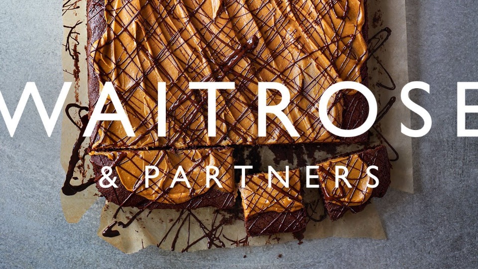 Chocolate & salted caramel traybake - product — Instance — Interactive video experience