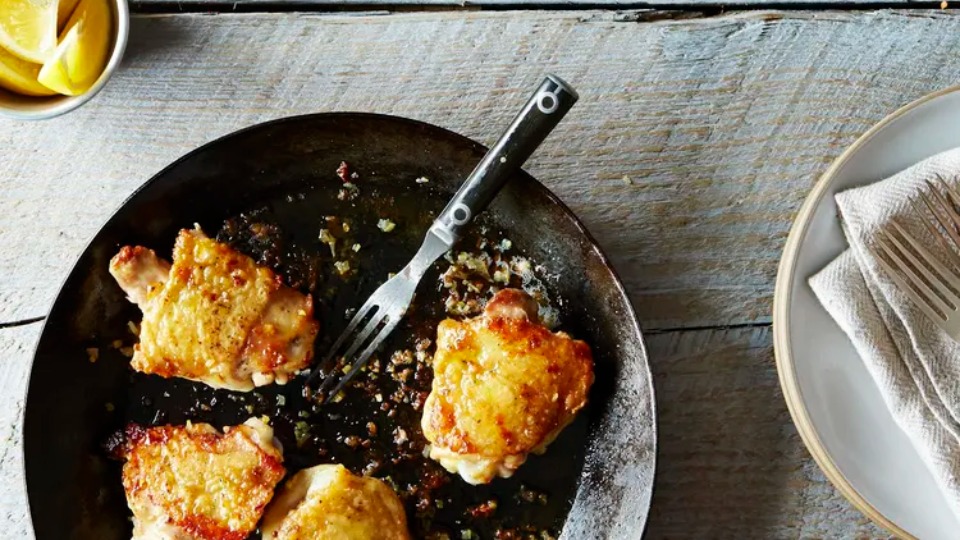 Canal House's Chicken Thighs With Lemon - product — Instance — Interactive video experience