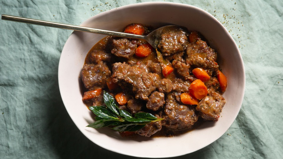 Oxtail stew - product — Instance — Interactive video experience