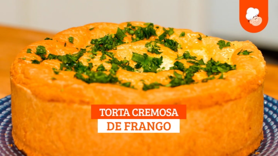 Torta cremosa de frango - product — Instance — Interactive video experience