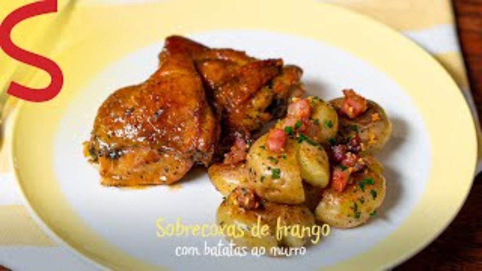 Sobrecoxas de frango com batatas ao murro - product — Instance — Interactive video experience