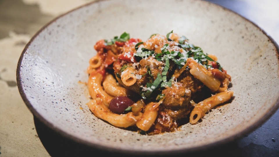 Rigatoni Sausage Ragu — Interactive video experience