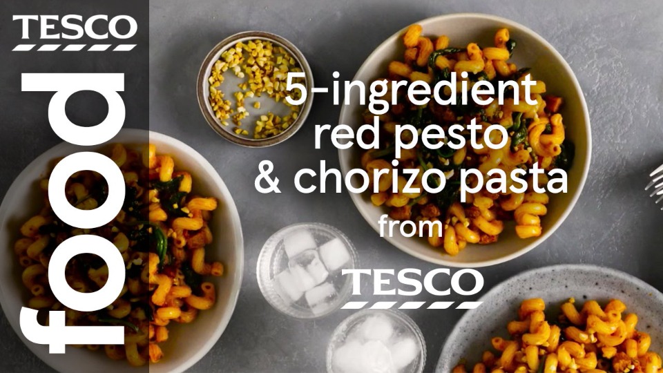 Red Pesto and Chorizo Pasta - Product — Instance — Interactive video experience