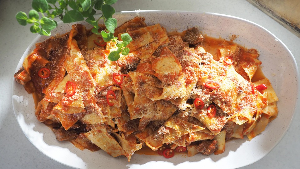 Broken Lasagne with Lamb Ragu - product — Instance — Interactive video experience