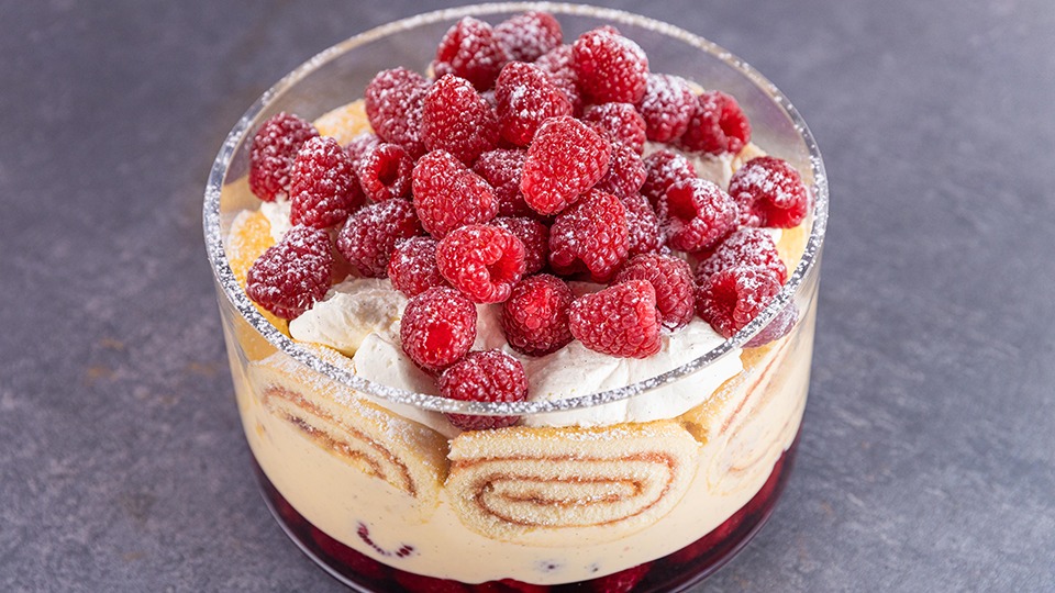 Raspberry Trifle - product — Instance — Interactive video experience