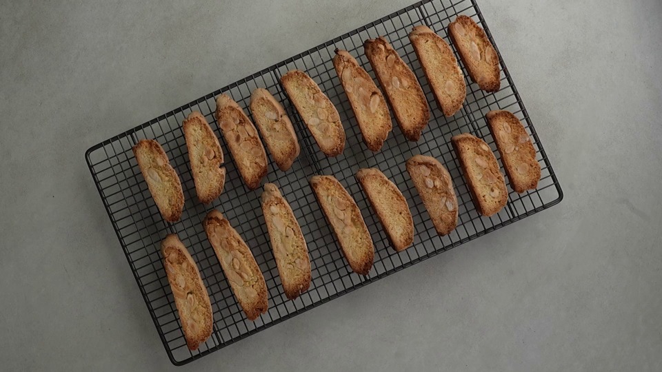 Lemon and Almond Twice Baked Tuscan Biscotti — Interactive video experience
