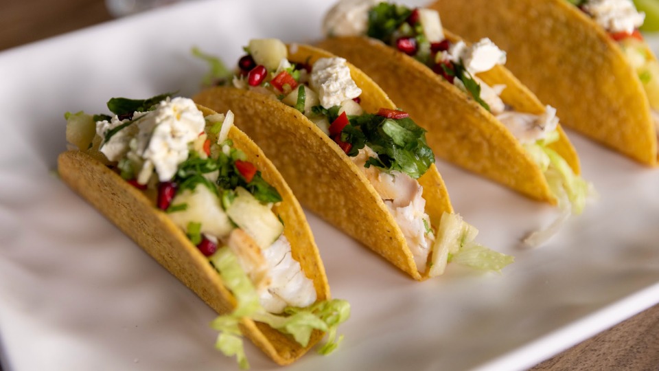 Grilled Snapper Tacos & Sanpellegrino Paloma Cocktail — Interactive video experience