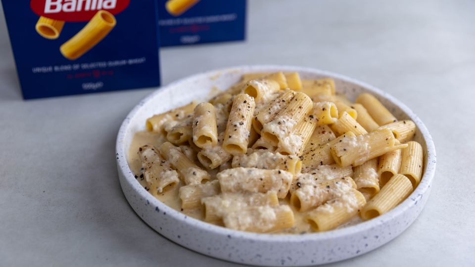 Rigatoni Cacio e Pepe - product — Instance — Interactive video experience