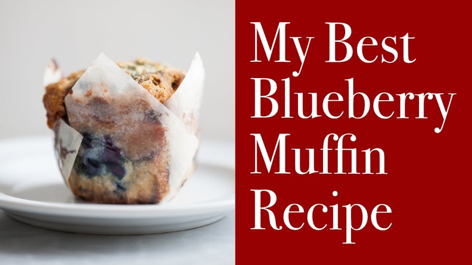 Blueberry Muffins with Streusel Topping - product — Instance — Interactive video experience