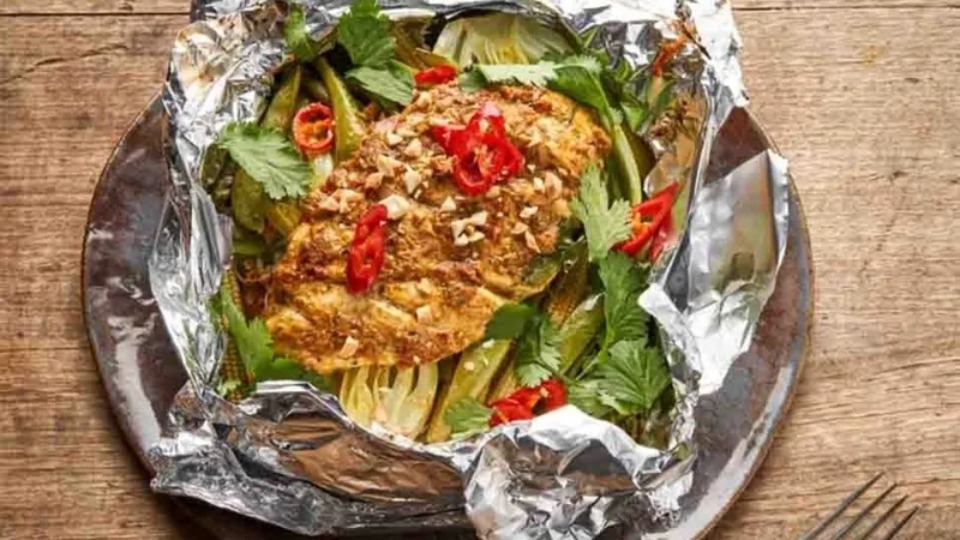 Air-fryer chicken in a bag - product — Instance — Interactive video experience