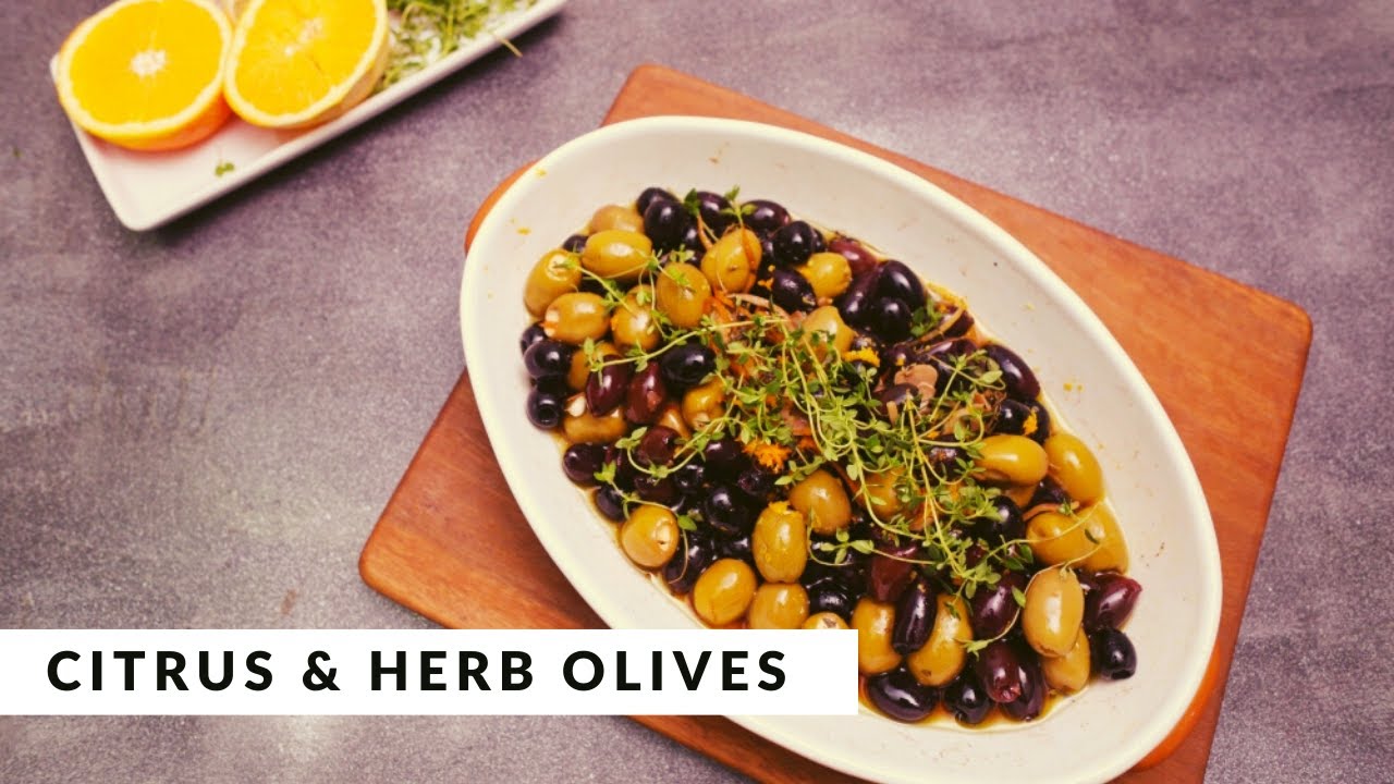 Citrus and Herb Roasted Olives by Elena Duggan — Interactive video experience