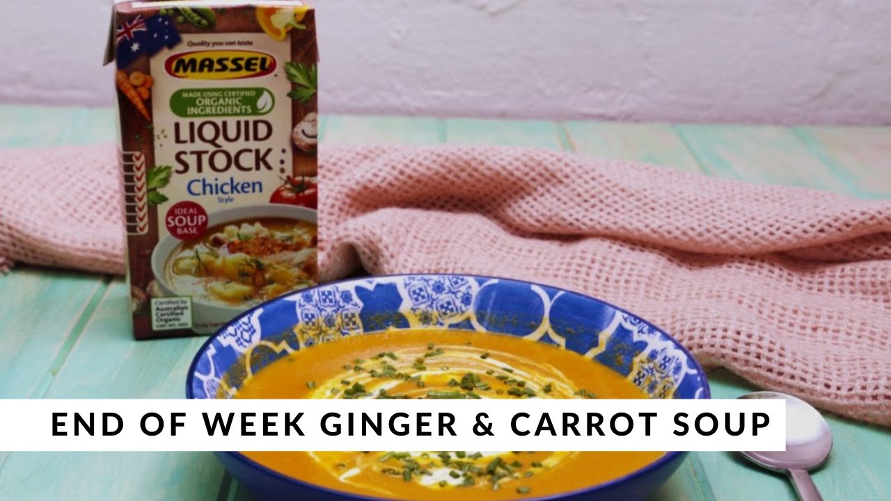 End of Week Ginger & Carrot Soup by Khanh Ong — Interactive video experience
