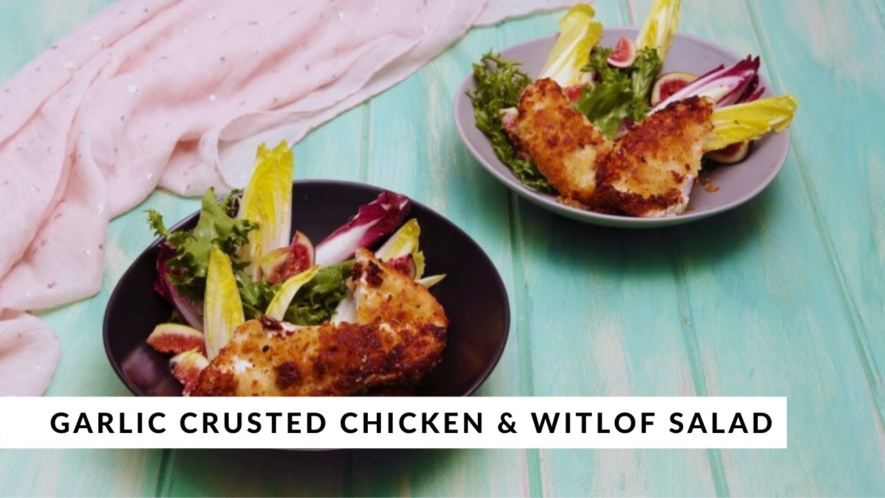 Garlic Crusted Chicken & Witlof Salad by Khanh Ong — Interactive video experience