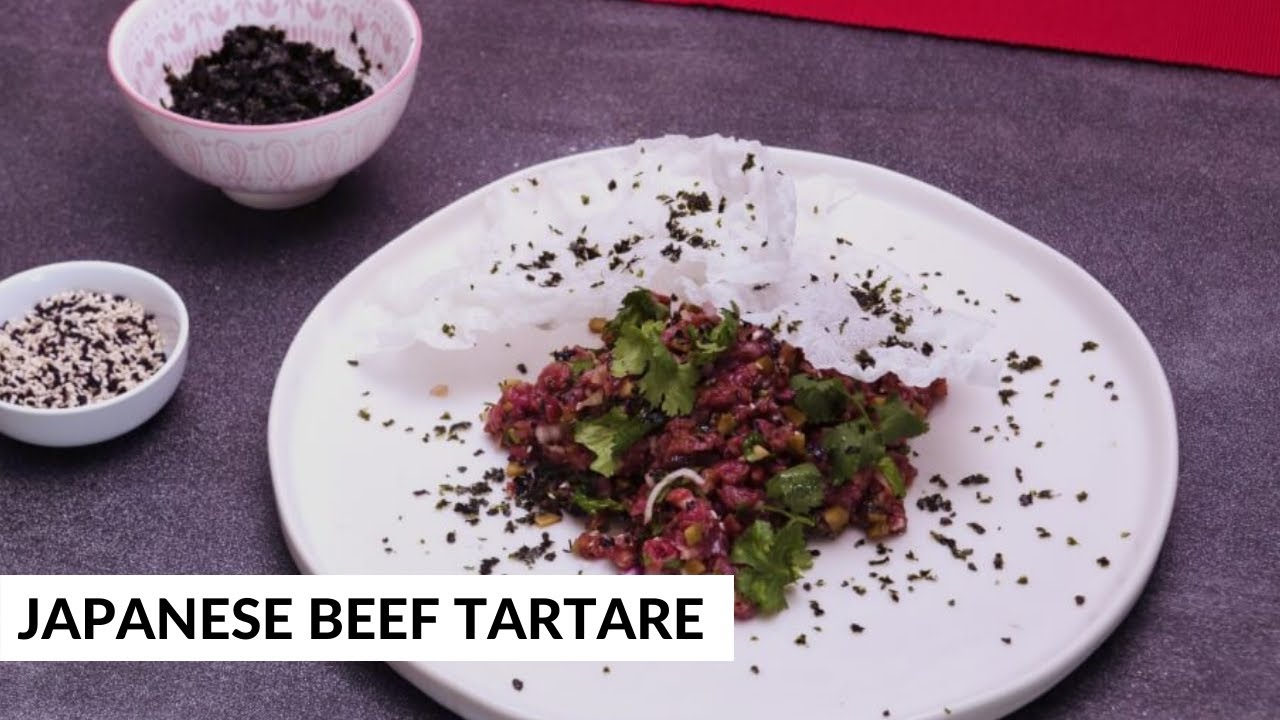 Japanese Inspired Beef Tartare by Mimi Baines — Interactive video experience