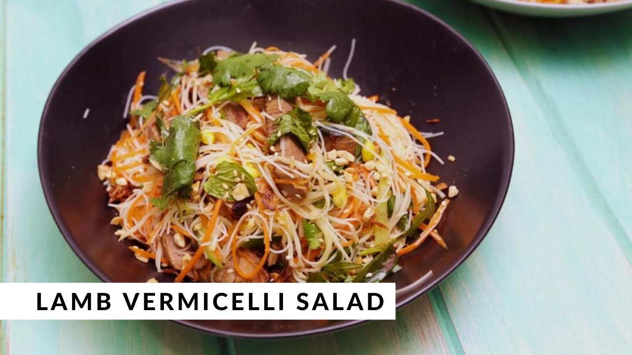 Lamb Vermicelli Salad by Khanh Ong — Interactive video experience