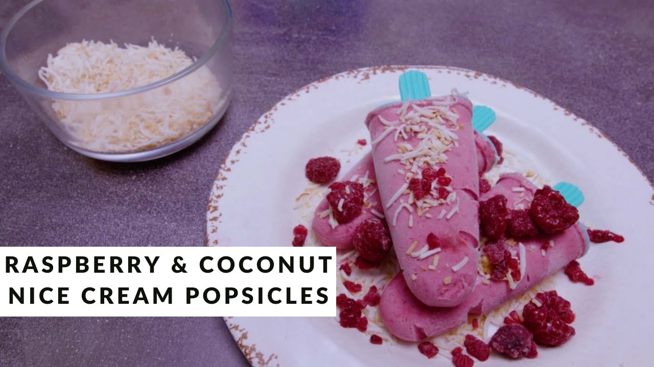 Raspberry and Coconut Nice Cream Popsicles by Khanh Ong — Interactive video experience