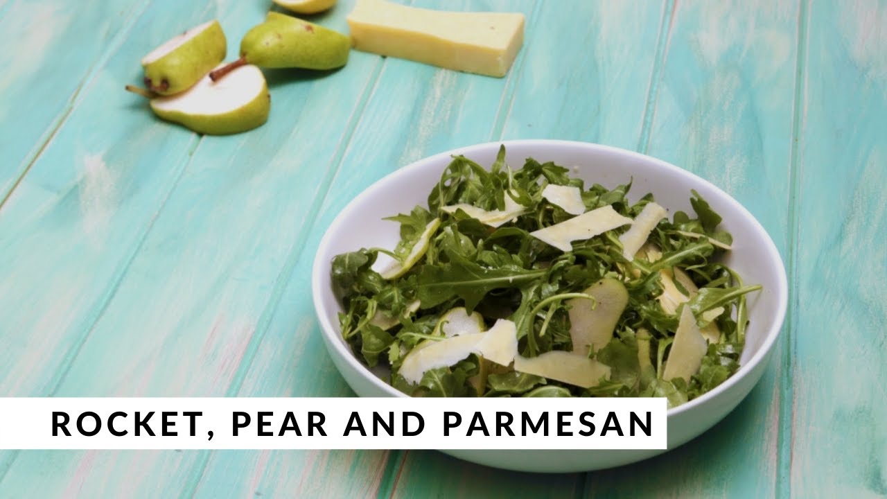 Rocket, Pear & Parmesan Salad by Elena Duggan — Interactive video experience