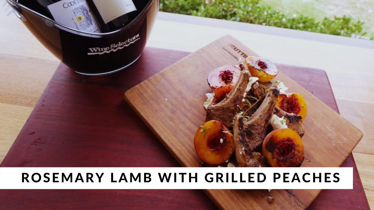 Rosemary Lamb with Grilled Peaches by Khanh Ong — Interactive video experience