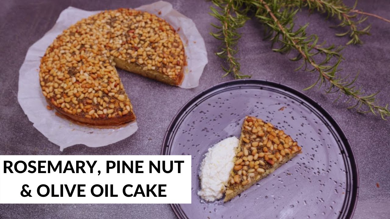 Rosemary, Pine Nut and Olive Oil Cake by Elena Duggan — Interactive video experience