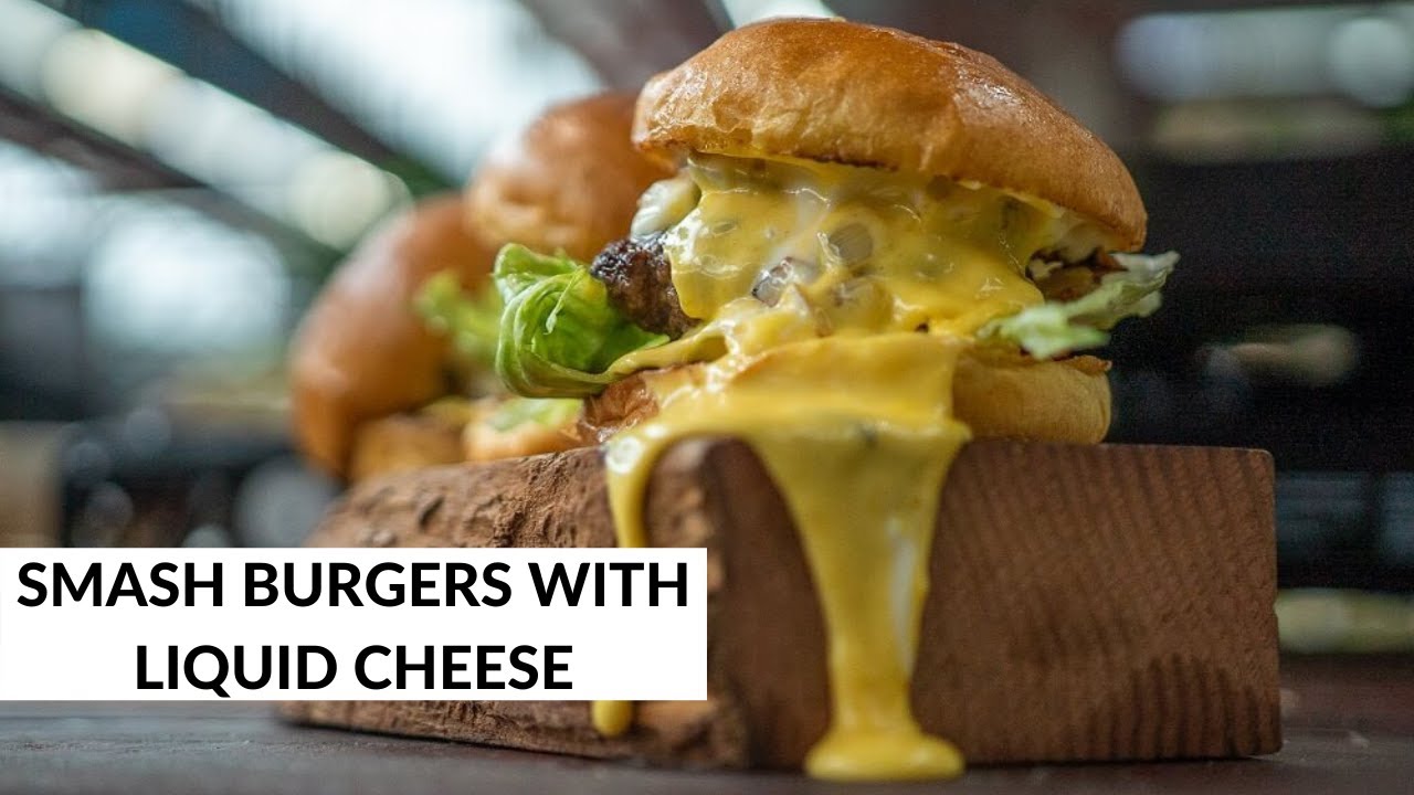 Smash Burgers with Liquid Cheese by Mike Reid — Interactive video experience