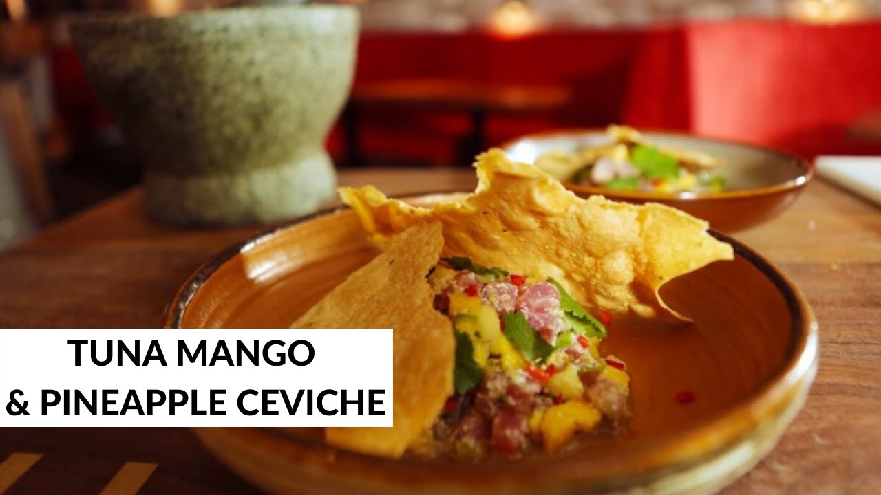 Tuna Mango & Pineapple Ceviche by Khanh Ong — Interactive video experience