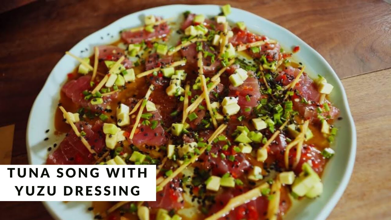 Tuna Song with Yuzu Dressing by Khanh Ong — Interactive video experience