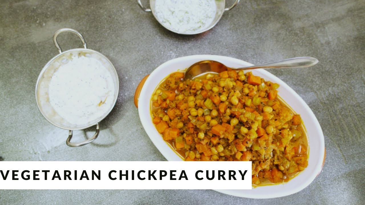 Vegetarian Chickpea Curry by Elena Duggan — Interactive video experience