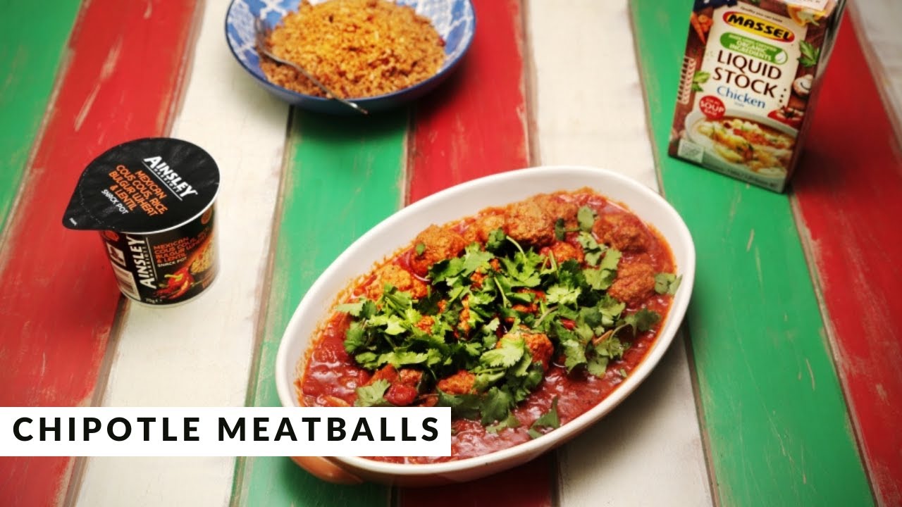 Chipotle Meatballs w Mexican Couscous by Matt Sinclair — Interactive video experience