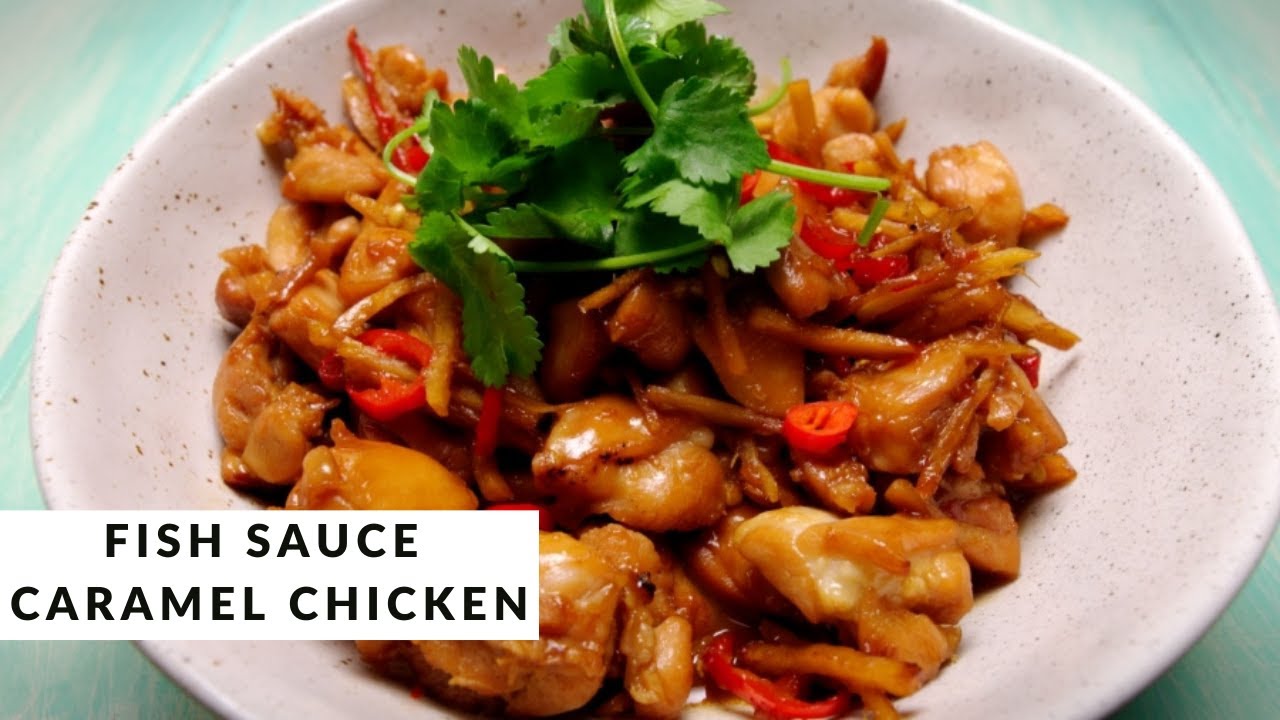 Fish Sauce Caramel Chicken by Khanh Ong — Interactive video experience