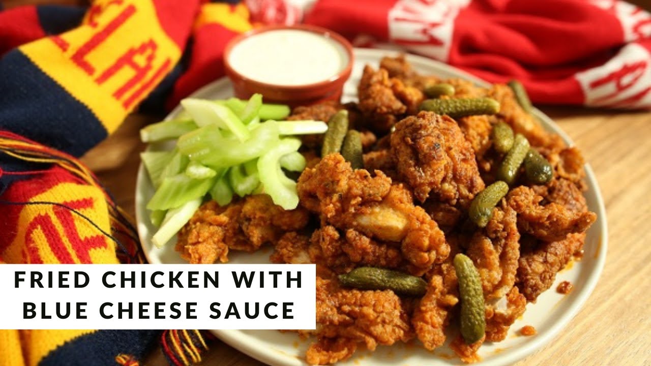 Fried Chicken with Blue Cheese Sauce by Michael Weldon — Interactive video experience