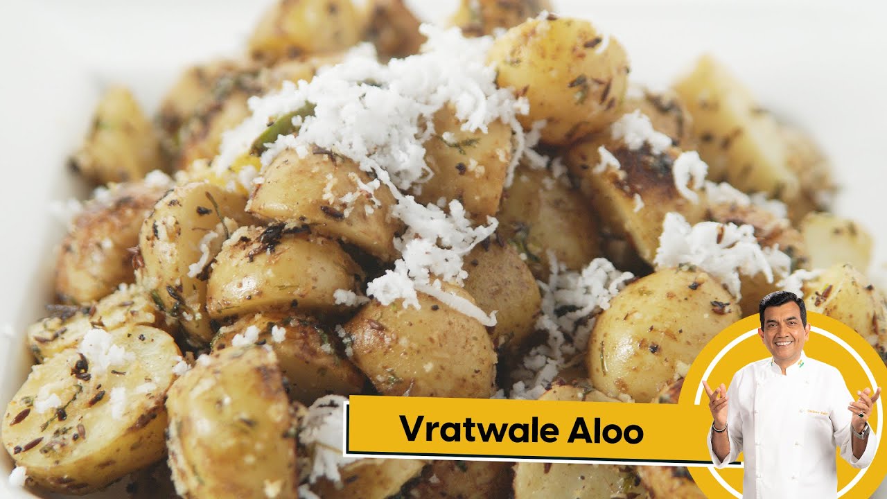 Vratwale Aloo | व्रतवाले आलू | Navratri Special | Sanjeev Kapoor Khazana — Interactive video experience