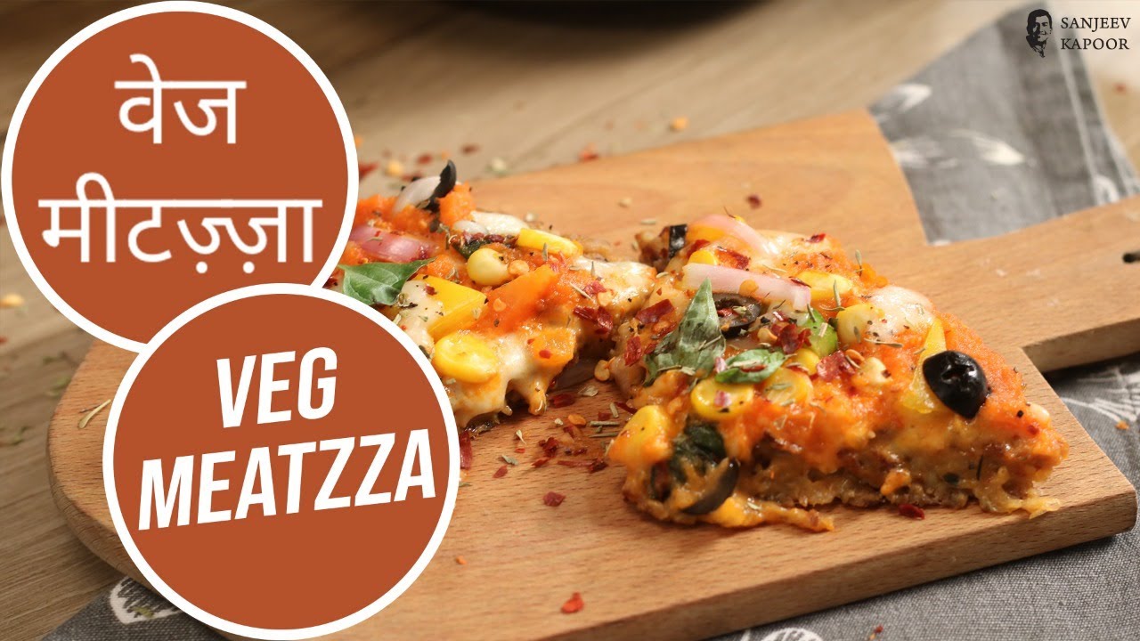 Veg Meatzza | वेज मीटज़्ज़ा  | Sanjeev Kapoor Khazana — Interactive video experience