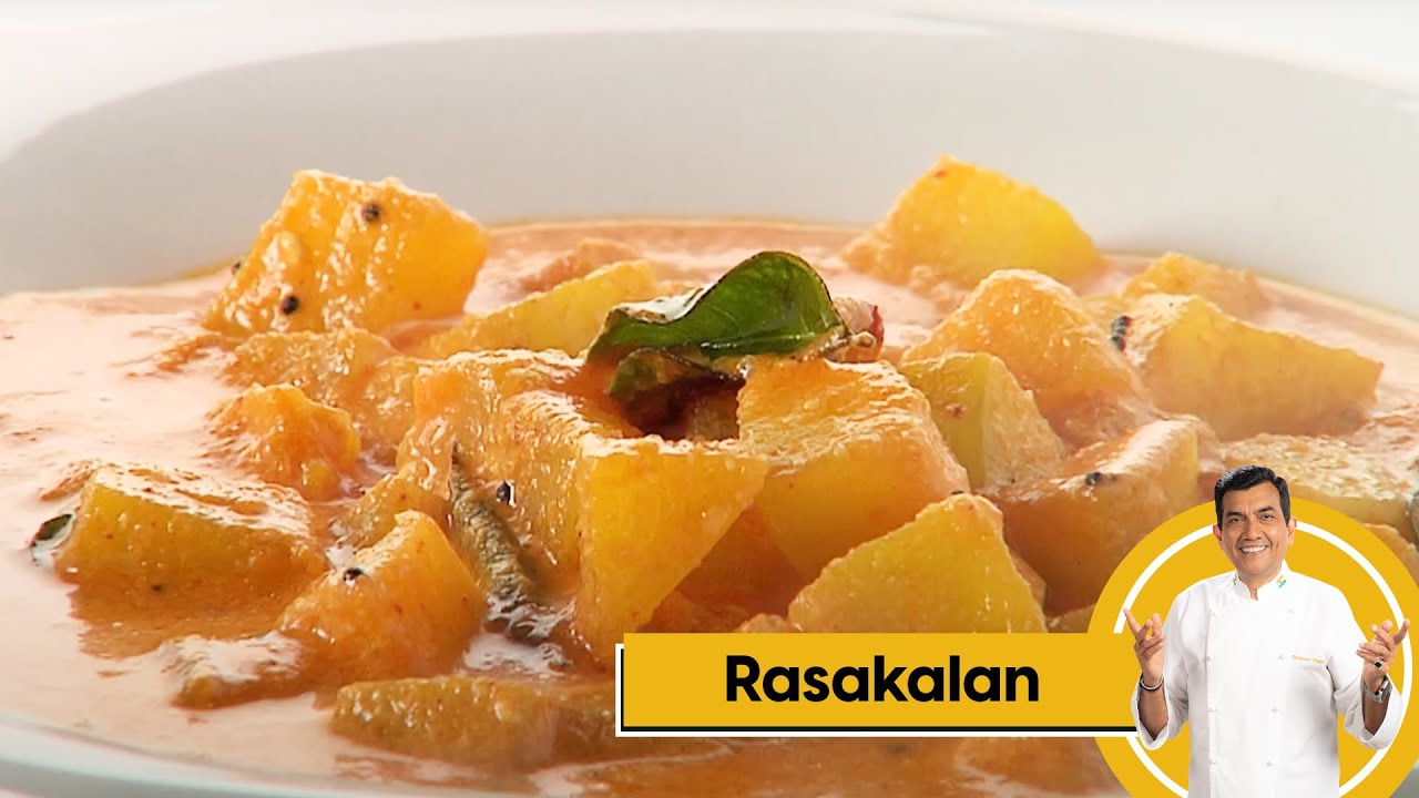 Rasakalan | रसकाळण | Ash Gourd Curry | Kerala Recipe | Sanjeev Kapoor Khazana — Interactive video experience