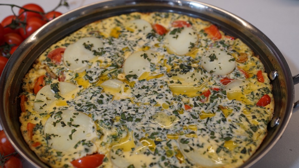 Vegetable Frittata - Spud Lite — Interactive video experience