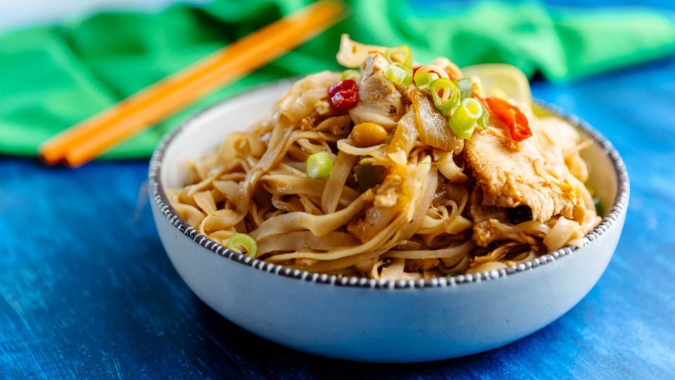 Chicken Pad Thai - TFF Recipe — Interactive video experience