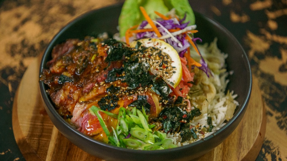 9117 Japanese Steak Rice Bowl - Recipe — Interactive video experience