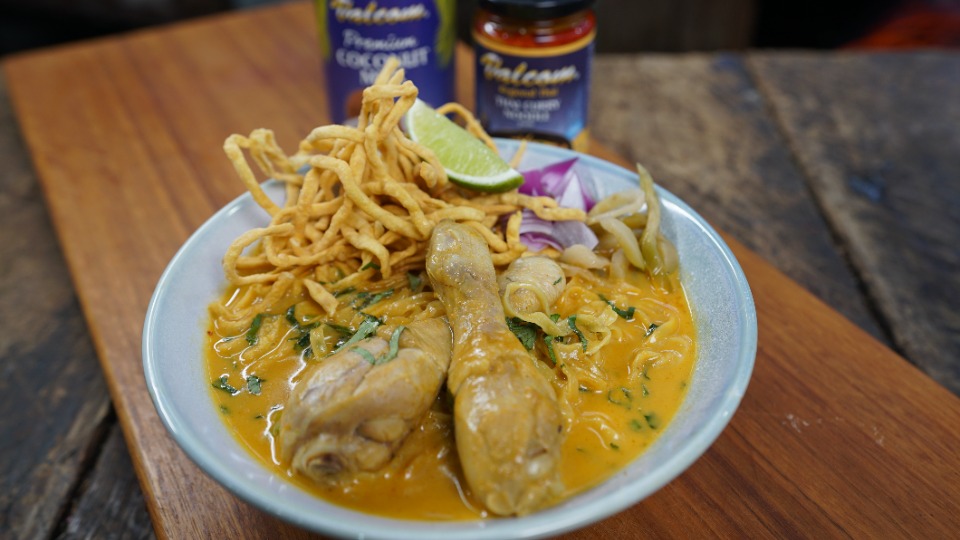 9014 Northern Thai Chicken Curry Noodles - Recipe — Interactive video experience