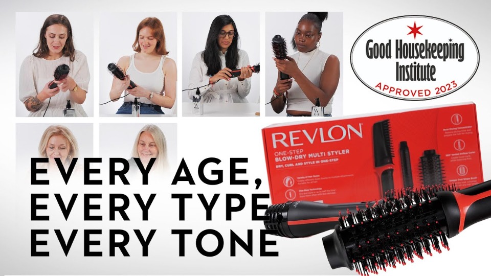Testing Revlon's One-Step Multi Styler - Product — Instance — Interactive video experience