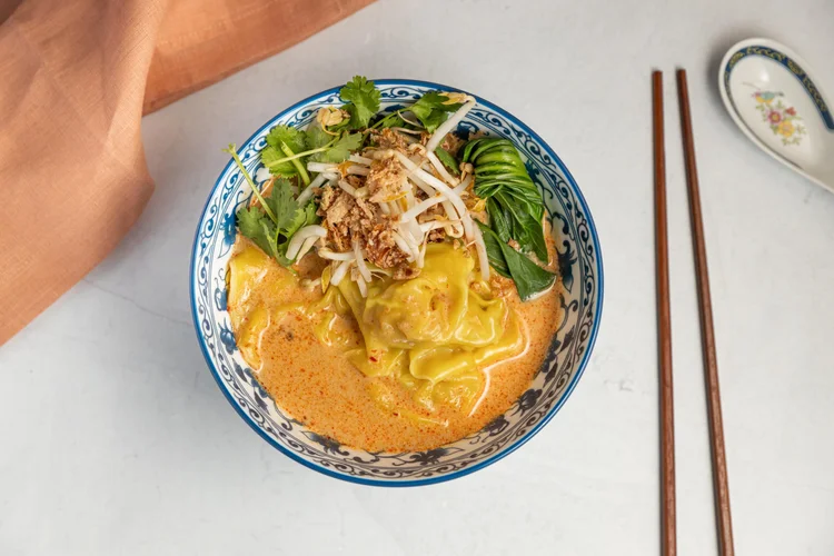 Laksa Dumpling Soup — Interactive video experience