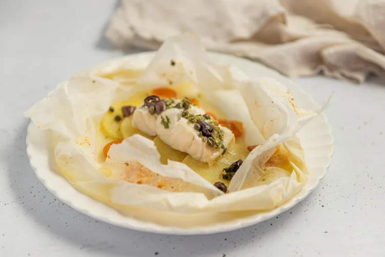 Potato and Fish Parcels — Interactive video experience