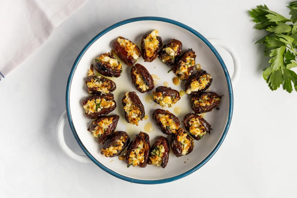 Fetta & Haloumi Stuffed Dates — Interactive video experience